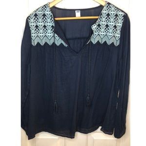 Long Sleeve Blouse